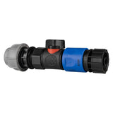 20mm MDPE Straight with BSPF-Quick Connect Valve & Hose Connector 3/4" BSPF - Armstrong Cheshire