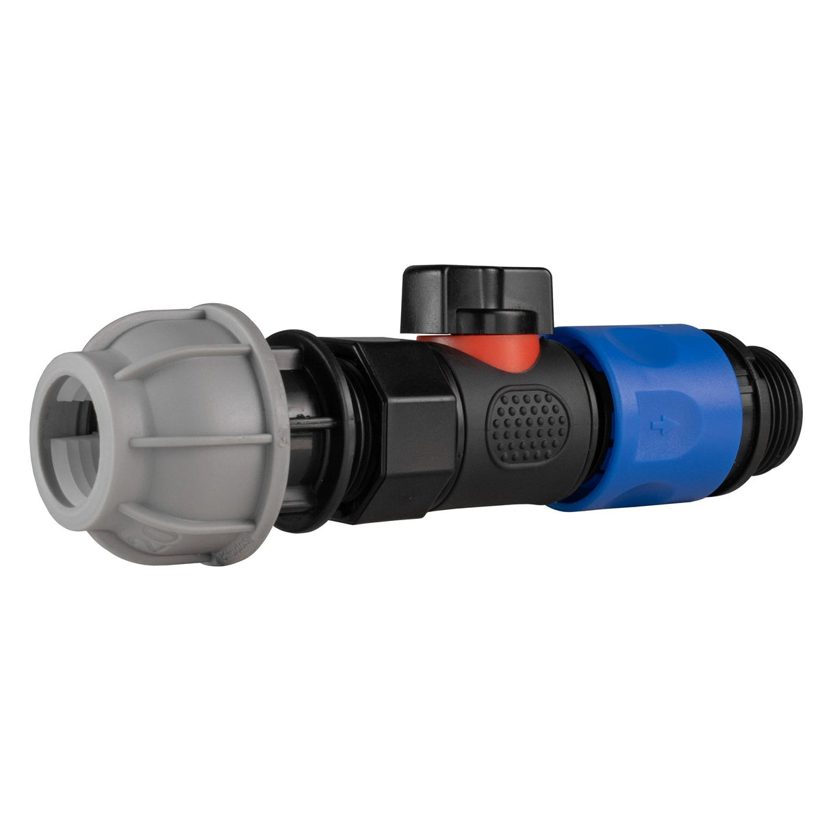 20mm MDPE Straight with BSPF-Quick Connect Valve & Hose Connector 3/4" BSPM - Armstrong Cheshire