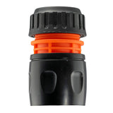 20mm MDPE Straight with BSPF-Quick Connect Valve & Hose Connector Black - Armstrong Cheshire