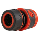 20mm MDPE Straight with BSPF-Quick Connect Valve & Hose Connector Black Soft - Armstrong Cheshire