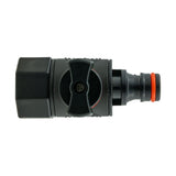 20mm MDPE Straight with BSPF-Quick Connect Valve & Hose Connector Lock - Armstrong Cheshire