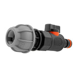 20mm MDPE Straight with BSPF Thread-Quick Connect Male Valve - Armstrong Cheshire