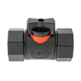 20mm MDPE Straight with In-Line BSPF Threaded Valve - Armstrong Cheshire