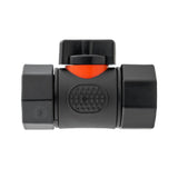 20mm MDPE Straight with In-Line BSPF Threaded Valve - Armstrong Cheshire