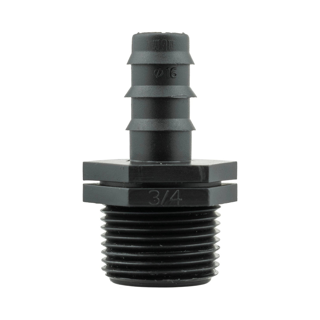 20mm MDPE Straight with In-Line BSPF Valve and 16mm Barbed Straight - Armstrong Cheshire