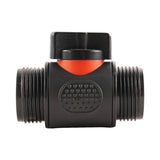 20mm MDPE Straight with In-Line BSPM Valve and 13mm Brass Barb - Armstrong Cheshire