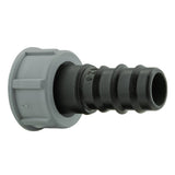 20mm MDPE Straight with In-Line BSPM Valve and 20mm Barbed Straight - Armstrong Cheshire