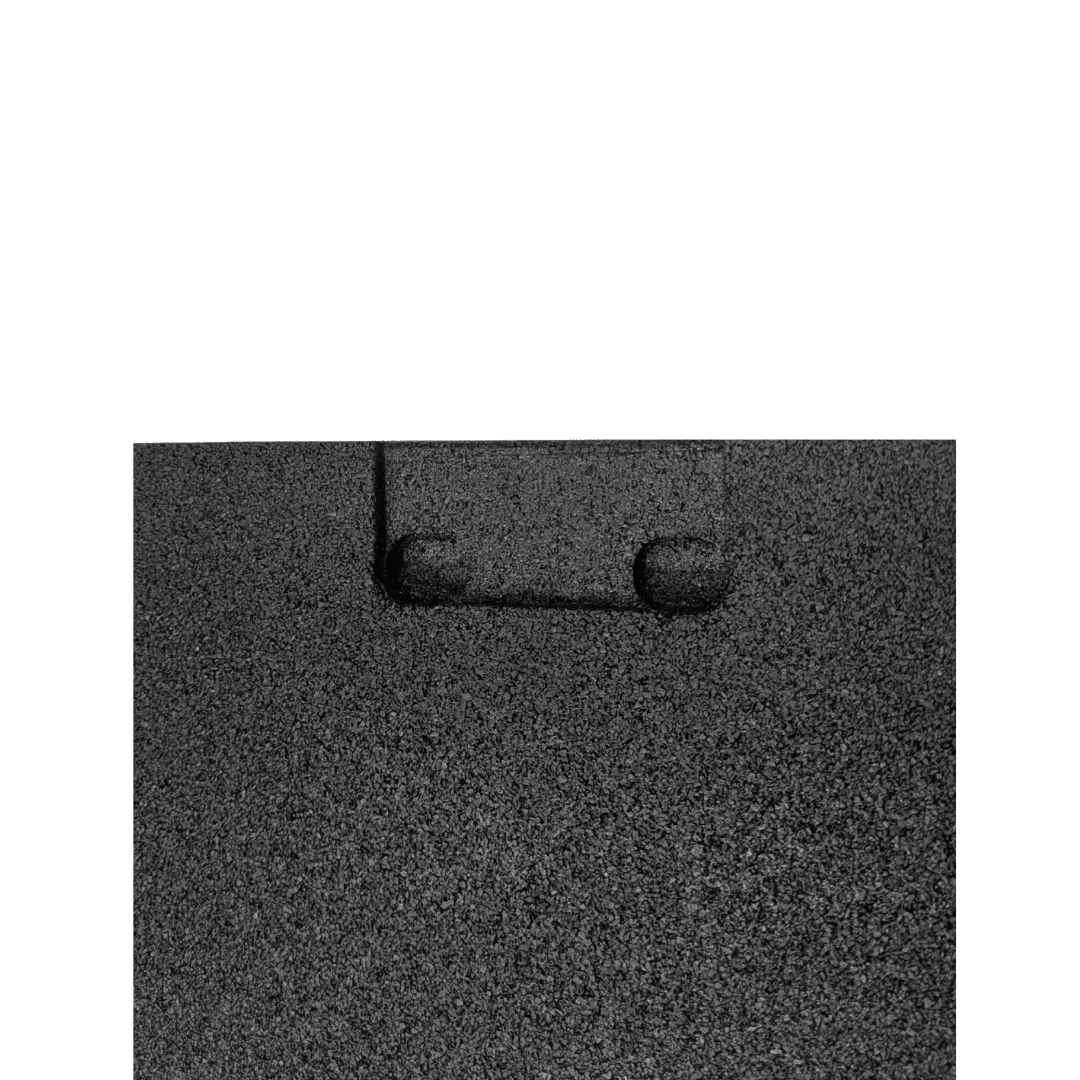 20mm Sprung PRO Interlocking Gym Tiles - Connection Inserts Included