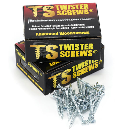 Twister Screws Advanced Multipurpose woodscrew