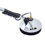 Aquaspray Rotary Solar Panel/Roof Cleaning Brush With 18ft Telescopic Lance