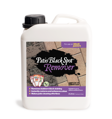 Patio Black Spot Remover For Block Paving 2L