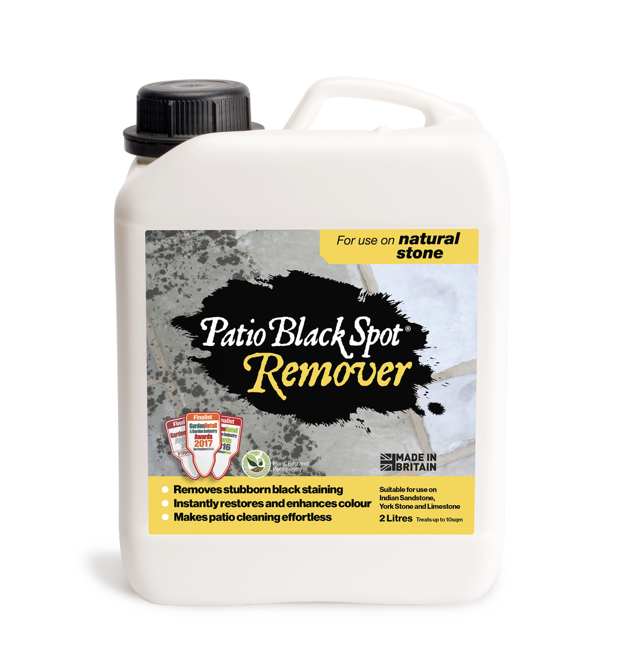 Patio Black Spot Remover For Natural Stone 2L