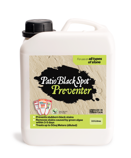 Patio Black Spot Preventer For All Stone Types 2.5 Litre