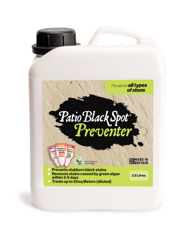 Patio Black Spot Preventer For All Stone Types 2.5 Litre