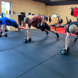 30mm Sprung PRO Gym Floor Tile - Rubber Heavy Duty Gym Flooring