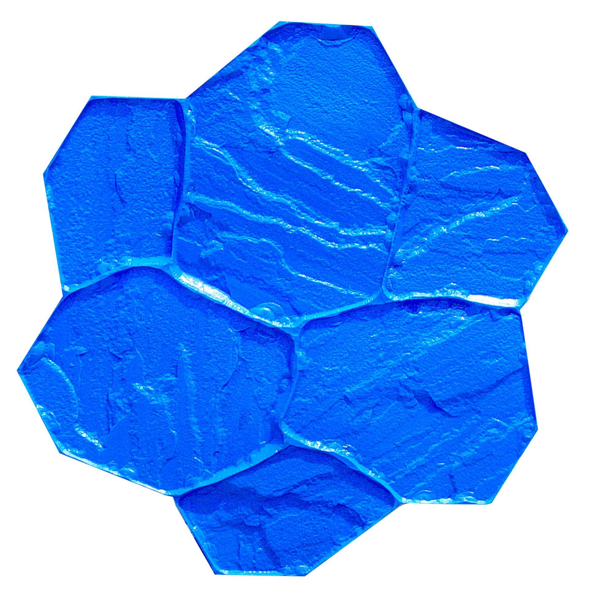 Bon Tool Split Rock Urethane Mat (32-150) 30” x 30”| Blue Texture Mat