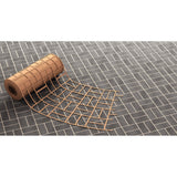 Bon Tool Paper Stencils for Decorative Concrete (32-241) Pattern BasketWeave|Size 33” x 365’|Sq Ft 1000|Brick Size 3 5 8" x 7 3 4"