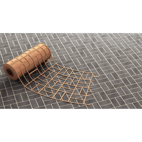 Bon Tool Paper Stencils for Decorative Concrete (32-241) Pattern BasketWeave|Size 33” x 365’|Sq Ft 1000|Brick Size 3 5 8" x 7 3 4"