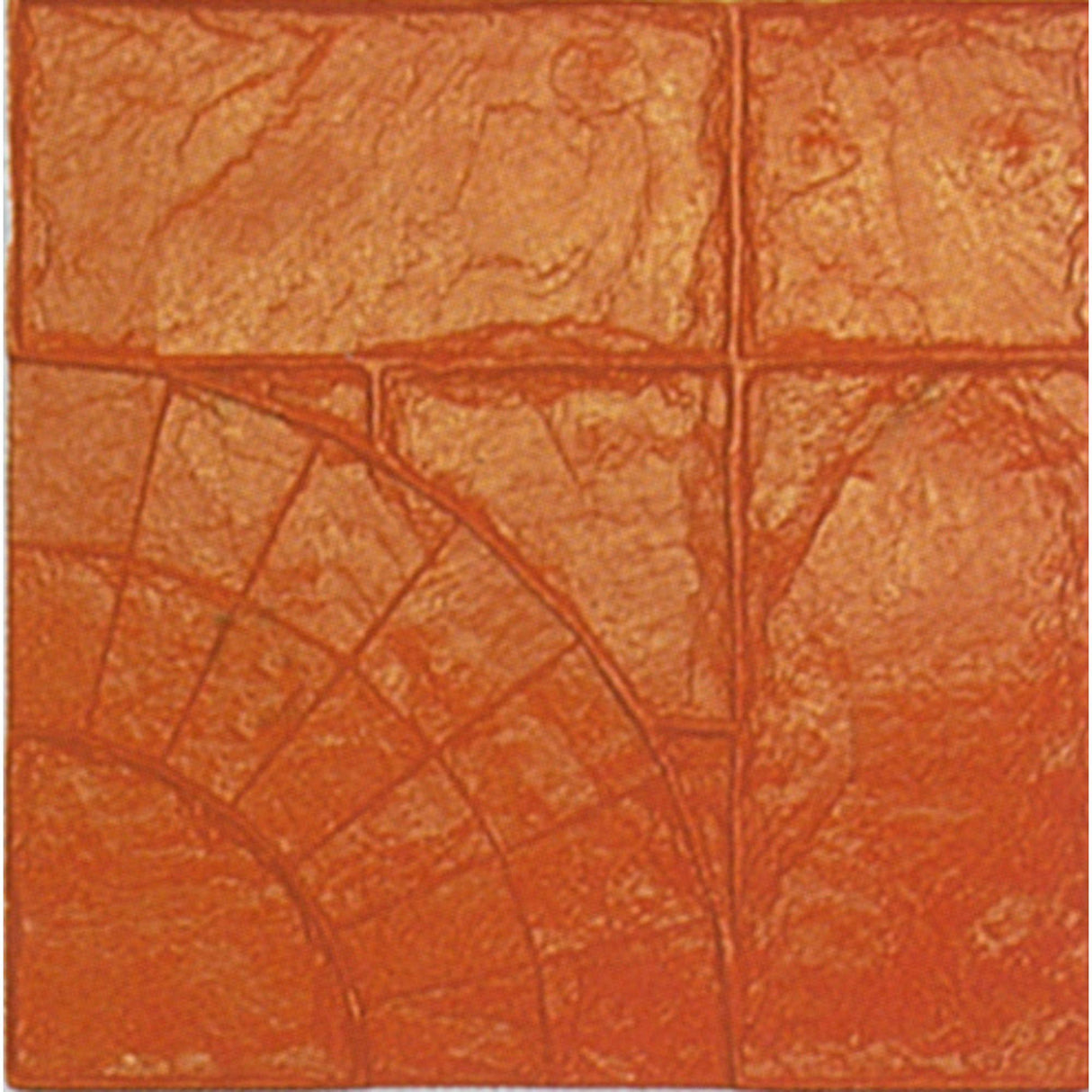 Bon Tool Weave with 4” x 4” Tile Circle Urethane Mat (32-247) 24” x 24”| Texture Mat