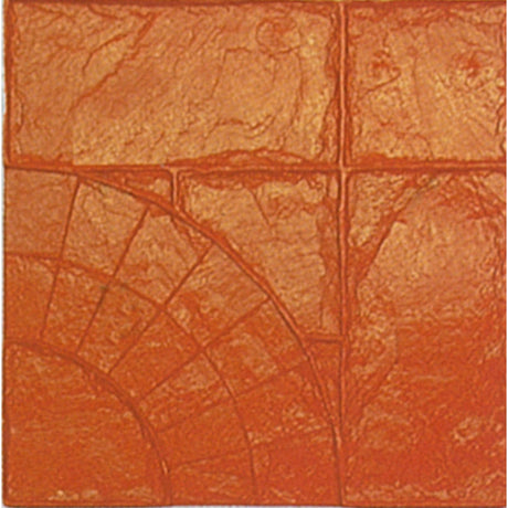 Bon Tool Weave with 4” x 4” Tile Circle Urethane Mat (32-247) 24” x 24”| Texture Mat