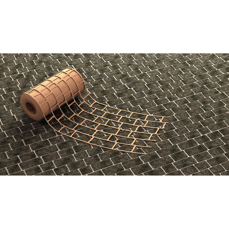 Bon Tool Paper Stencils for Decorative Concrete (32-255) Pattern Random Blue Stone|Size 33” x 365’|Sq Ft 1000|Brick Size 5" x 5" to 5" x 10"