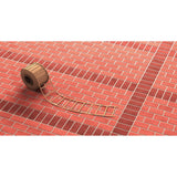 Bon Tool Paper Stencils for Decorative Concrete (32-256) Pattern Soldier Header|Size 8-3 4” x 300’|Brick Size 3 5 8" x 7 3 4 "