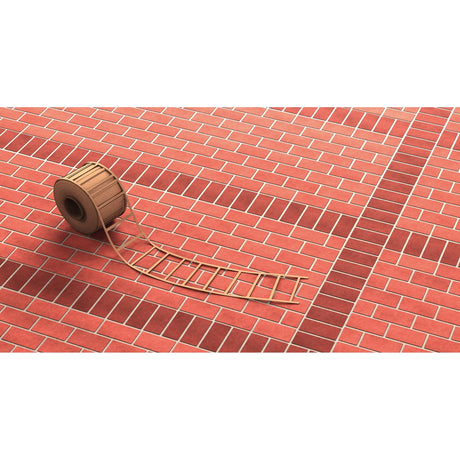 Bon Tool Paper Stencils for Decorative Concrete (32-256) Pattern Soldier Header|Size 8-3 4” x 300’|Brick Size 3 5 8" x 7 3 4 "