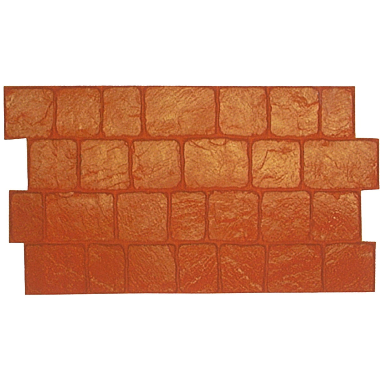 Bon Tool Deep Jointed Slate Cobble Urethane Mat (32-274) 26 1 2” x 48"| Texture Mat