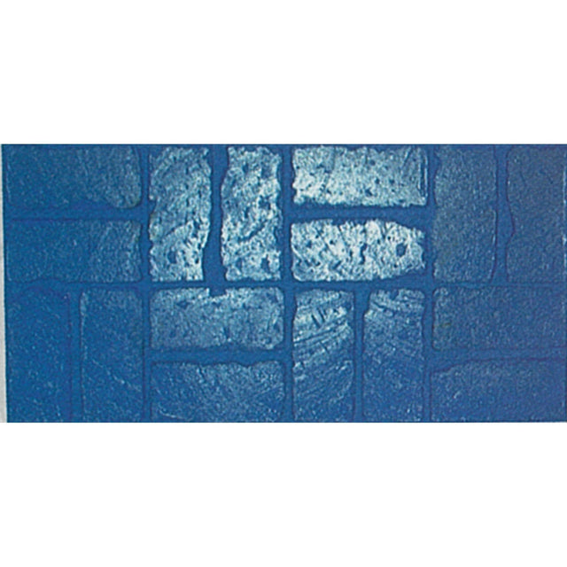 Bon Tool Antique Brick Basket Weave Urethane Mat (32-312) 17” x 31 1 2"| Blue Texture Mat]