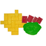 Bon Tool Antique Brick Herringbone Urethane Mat