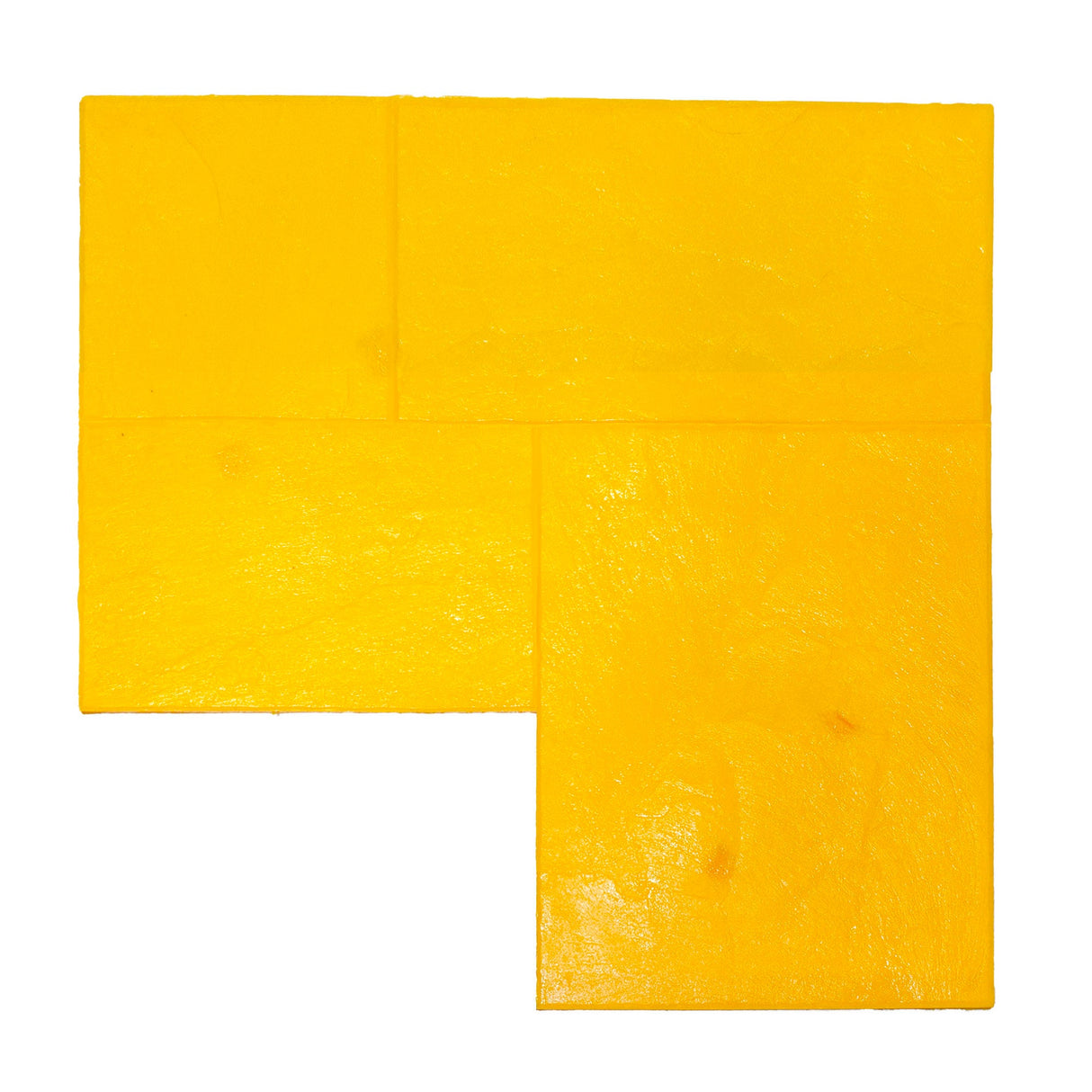 Bon Tool Inline Ashlar Urethane Mat (32-381) 36” x 36”| Yellow Texture Mat