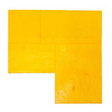 Bon Tool Inline Ashlar Urethane Mat (32-381) 36” x 36”| Yellow Texture Mat