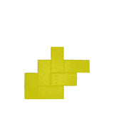 Bon Tool Herringbone Slate Urethane Mat (32-385) 8” x 16” | Yellow Texture Mat