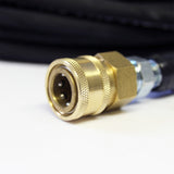 1/4" Pressure Washer Hose - 3/8" Male & Female Quick Release, 220 Bar/3190 PSI Rated