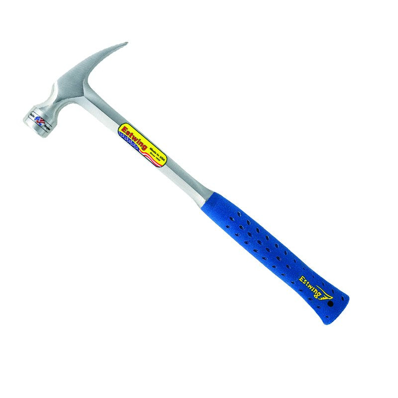 Estwing Straight Claw Hammer - Blue Vinyl Handle