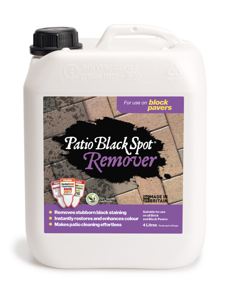 Patio Black Spot Remover For Block Paving 4L