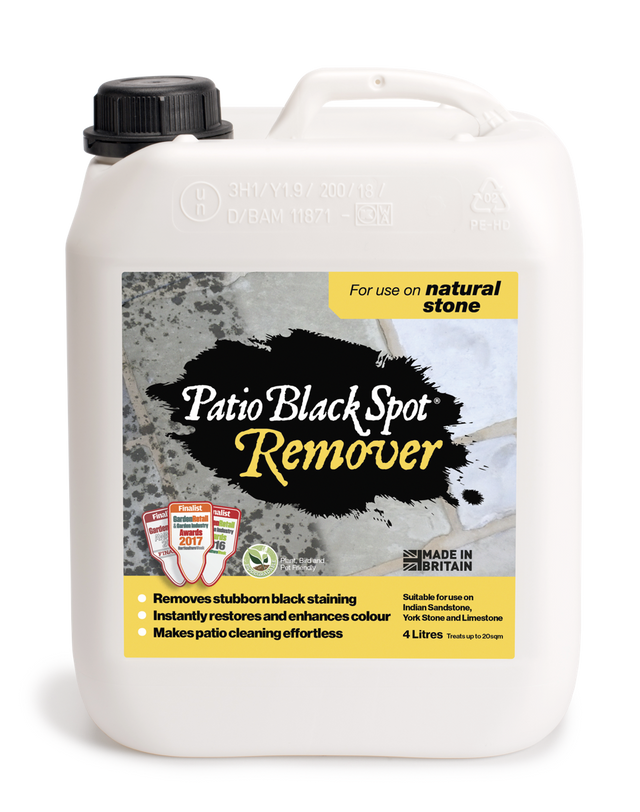 Patio Black Spot Remover For Natural Stone 4L