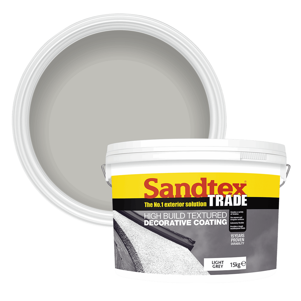 Sandtex-Trade-High-Build-Decorative-Coating-LightGrey-15KG-P1