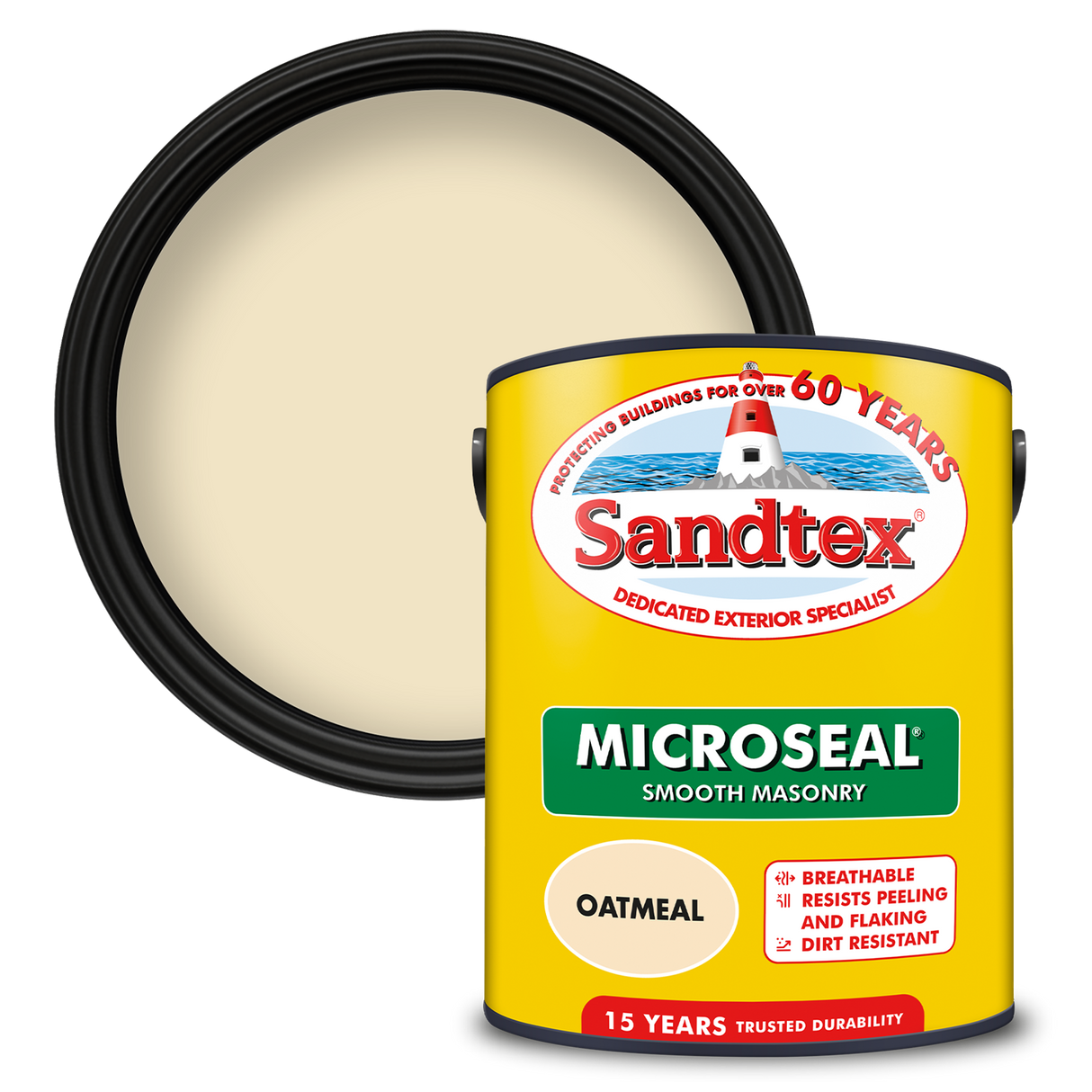 Sandtex-MasonryPaint-Microseal-Smooth-15Year-Weatherproof-Exterior-Wall-Paint-Oatmeal-5L