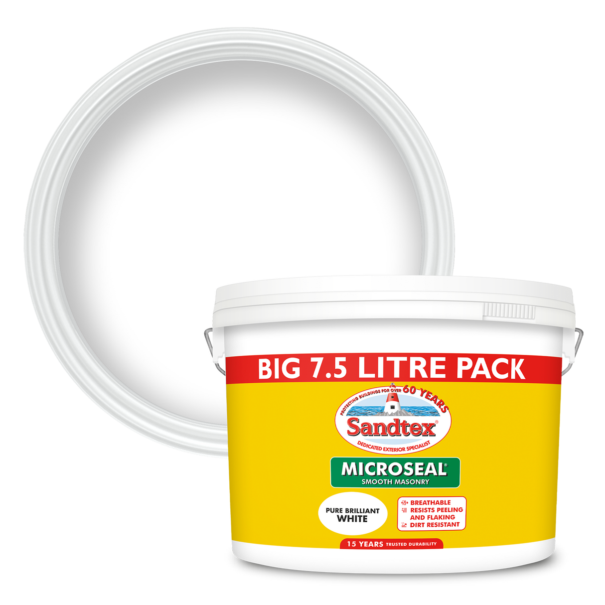 Sandtex-MasonryPaint-Microseal-Smooth-15Year-Weatherproof-Exterior-Wall-Paint-Pure-Brilliant-White-7.5L