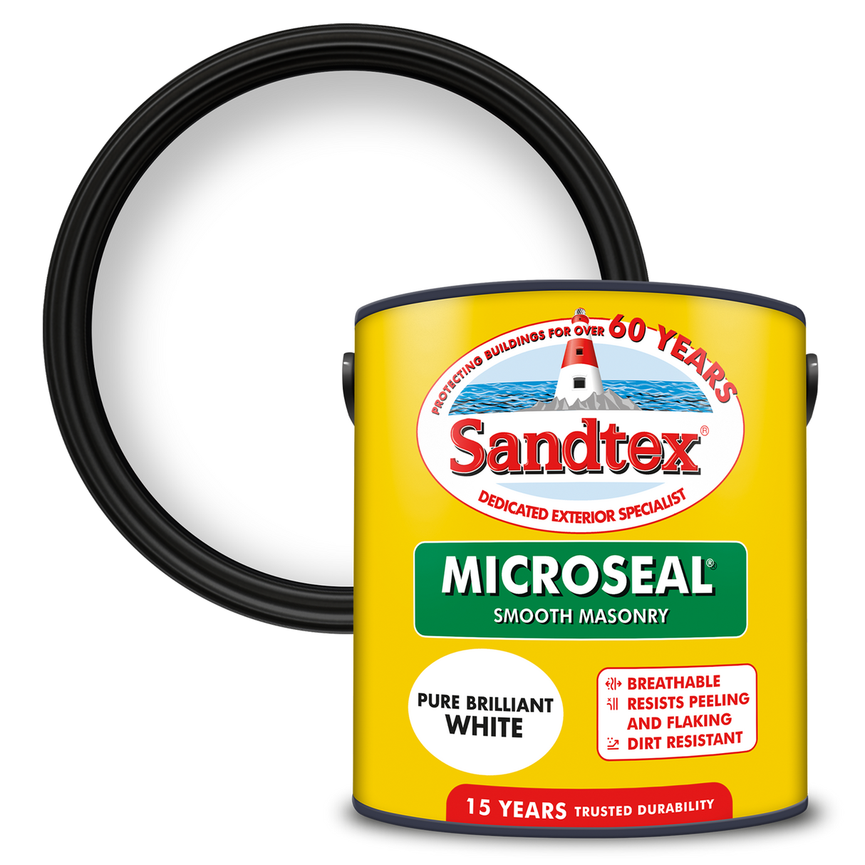 Sandtex-MasonryPaint-Microseal-Smooth-15Year-Weatherproof-Exterior-Wall-Paint-Pure-Brilliant-White-2.5L