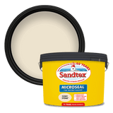 Sandtex-MasonryPaint-Microseal-Fine-Textured-15Year-Weatherproof-Exterior-Wall-Paint-Ivory-Stone-_-10L