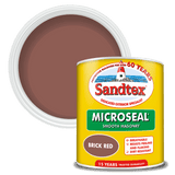 Sandtex-MasonryPaint-Microseal-Smooth-15Year-Weatherproof-Exterior-Wall-Paint-Brick-Red-1L
