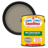 Sandtex-MasonryPaint-Microseal-Smooth-15Year-Weatherproof-Exterior-Wall-Paint-Dark-Stone-5L