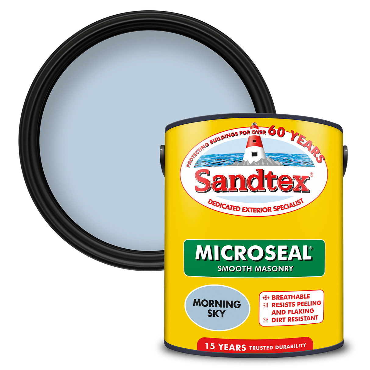 Sandtex-MasonryPaint-Microseal-Smooth-15Year-Weatherproof-Exterior-Wall-Paint-Morning-Sky-5L