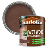 Sadolin Wet Wood Deck Stain - 2.5 L