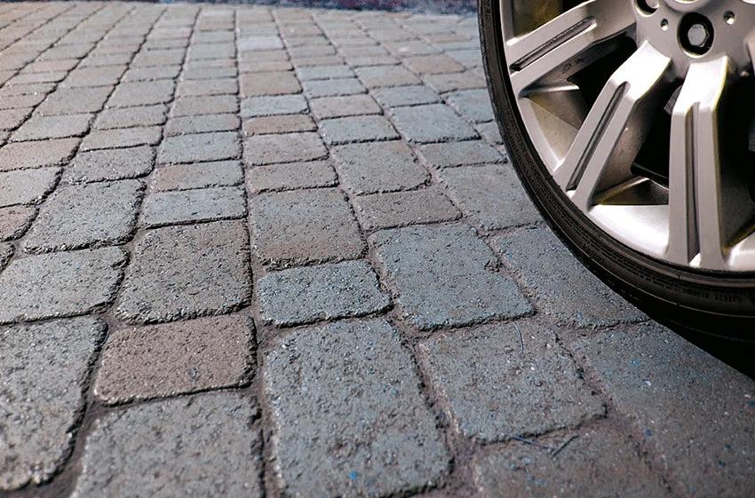 50mm Rumbled Block Paving Brick - Brindle - Armstrong Cheshire