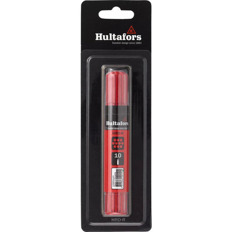 Hultafors Dry Marker Refill Blister Pack Red