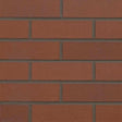 65mm Class B Perforated Red Engineering Brick - Armstrong Cheshire