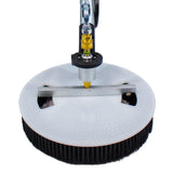 Aquaspray Rotary Solar Panel/Roof Cleaning Brush With 18ft Telescopic Lance